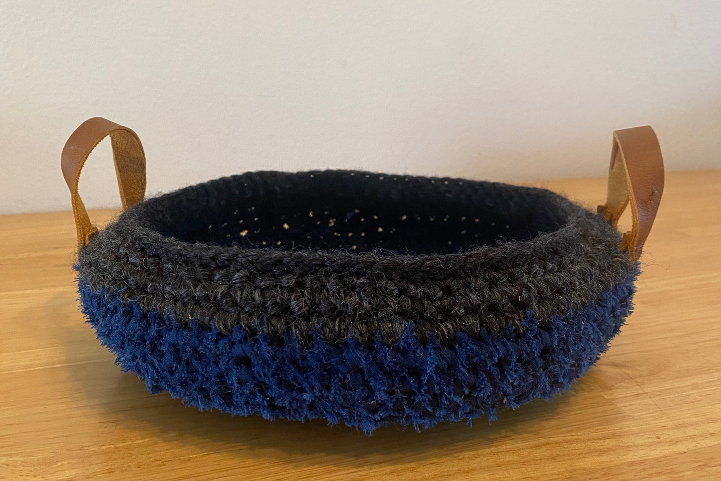 Textile Basket: Oceanic